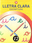 Ep 1 - Lletra Clara - Escriptura 12 (Vertical). Aa. Vv. (Nadal) 9788478873821