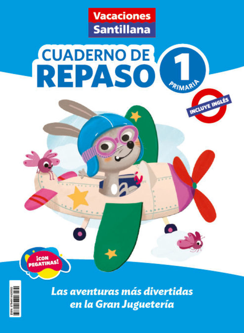 VACACIONES REPASO 1PRIMARIA. Aa. Vv. (Santillana Educación, S.L.) 9788414426562