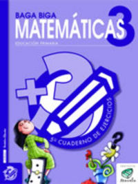 Txanela 3 - Matemáticas 3. Cuaderno de ejercicios 5. Aa. Vv. (Ikaselkar) 9788483319864