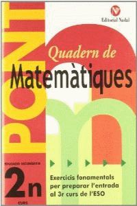 Eso 2 - Matematiques - Pont Eso. Aa. Vv. (Nadal) 9788478875016