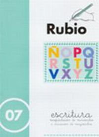 Escritura RUBIO 07. Rubio Polo, Enrique (Editorial Rubio) 9788485109203 Imagen principal del producto