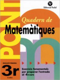 EP 3 - Matemàtiques - Pont (canvi de Curs) (Nadal) - 9788478874514 Imagen principal del producto