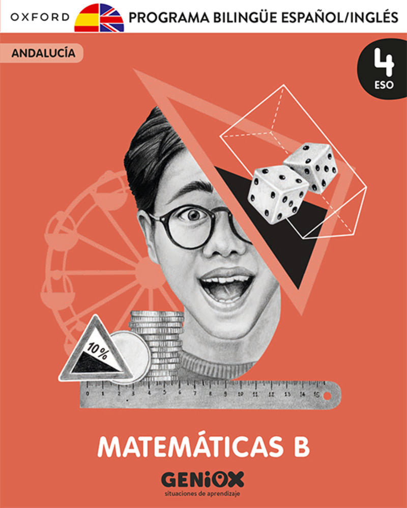ESO 4 - Matemáticas B (and) PACK Bilingue - Geniox - Situaciones de Aprendizaje (Oxford University Press) - 9780190559687