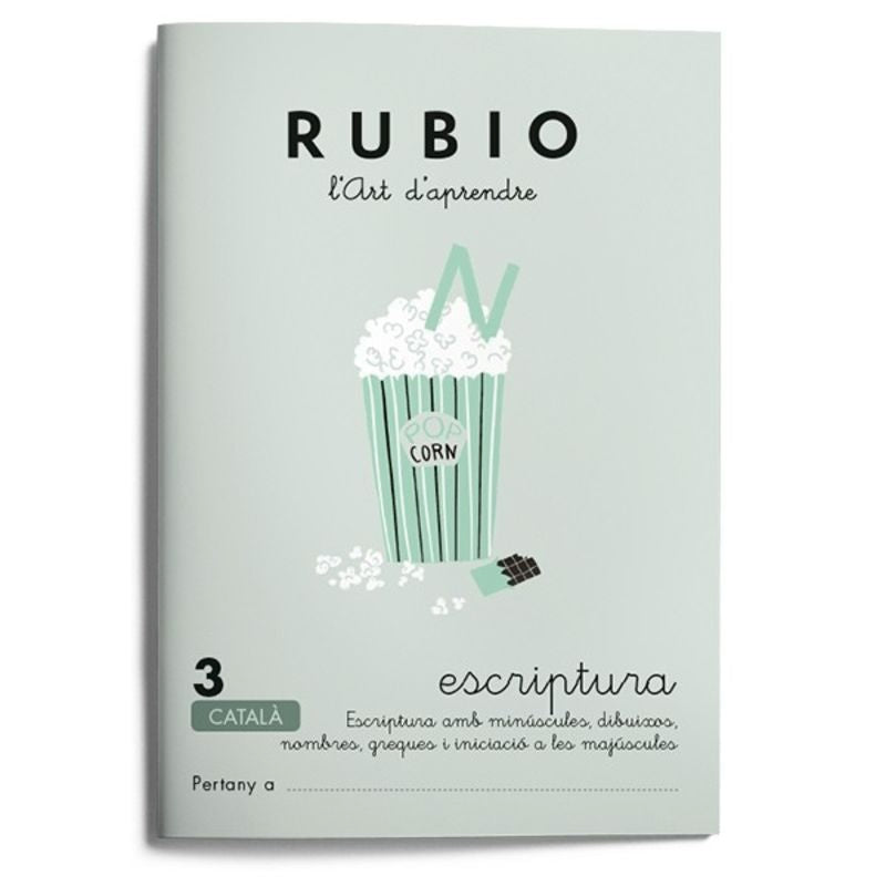 Escriptura RUBIO 3 (català). Aa. Vv. (Editorial Rubio) 9788489773530
