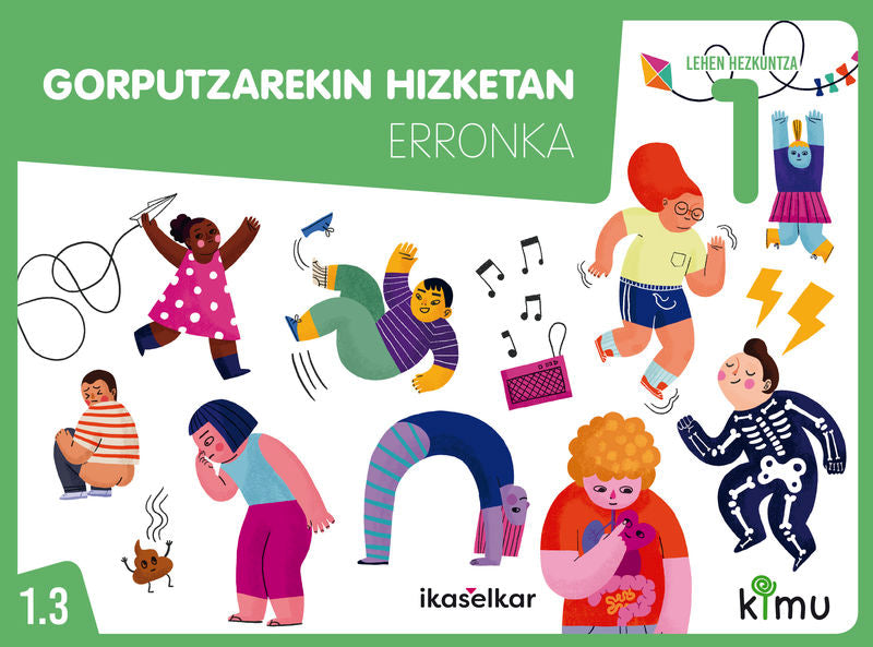 Kimu LH 1. Erronka 1-3. Batzuk (Ikaselkar) 9788418410109
