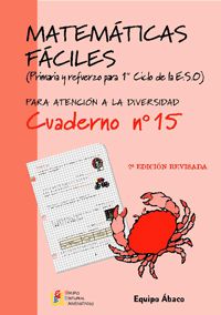 Matemáticas fáciles 15. Aa. Vv. (Editorial GEU) 9788484914761 Imagen principal del producto