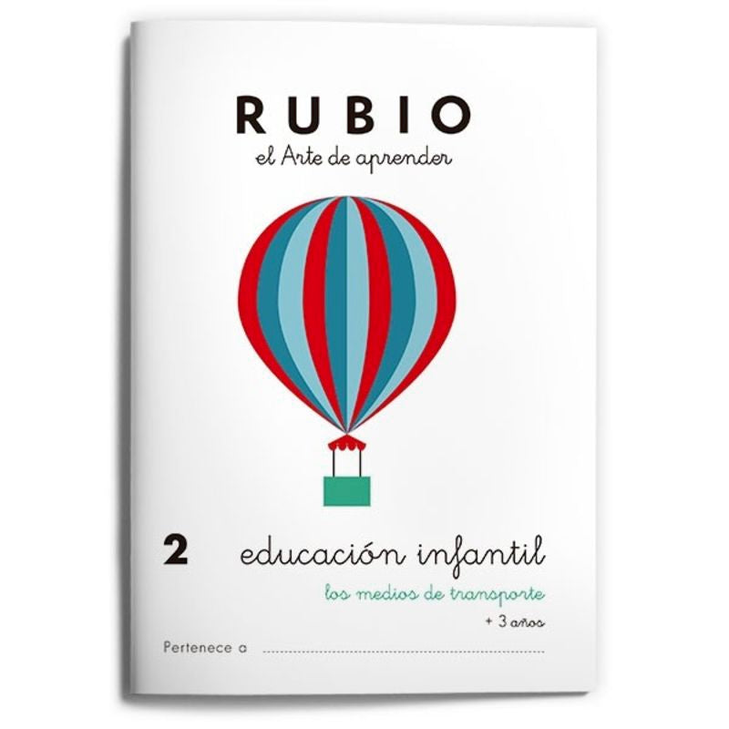 Educación Infantil 2. Los medios de transporte. Aa. Vv. (Editorial Rubio) 9788415971825 Imagen principal del producto