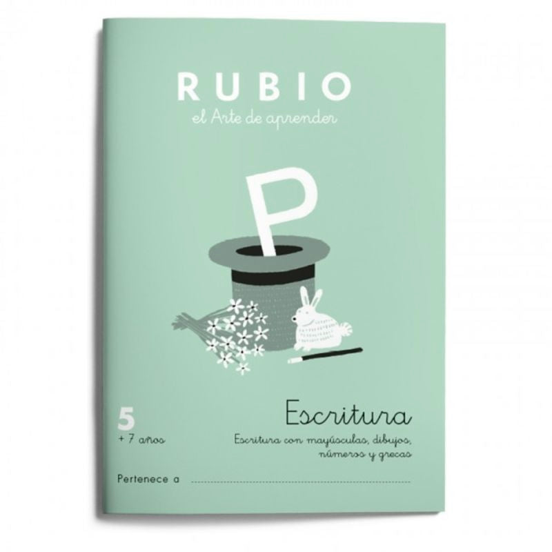Escritura RUBIO 5. Rubio Silvestre, Ramon (Editorial Rubio) 9788417427566