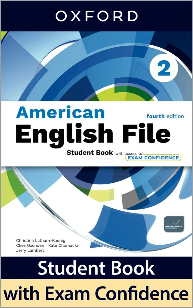 (4 Ed) American English File 2 SB PACK (Oxford University Press) - 9780194176507