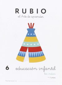 Educación Infantil 6. Los indios. Aa. Vv. (Editorial Rubio) 9788415971863 Imagen principal del producto
