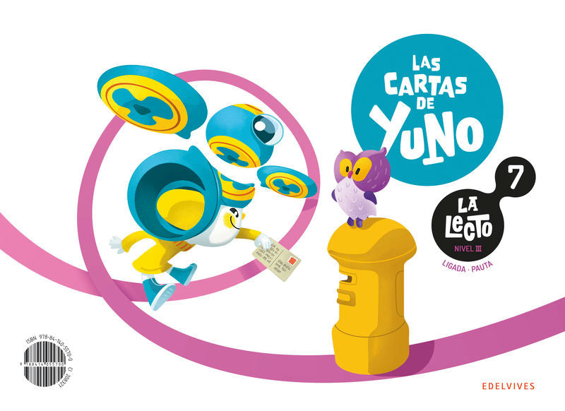 La Lecto - Nivel III: Las cartas de Yuno. Cuaderno 7. Aa. Vv. (Editorial Luis Vives (Edelvives)) 9788414055700 Imagen principal del producto