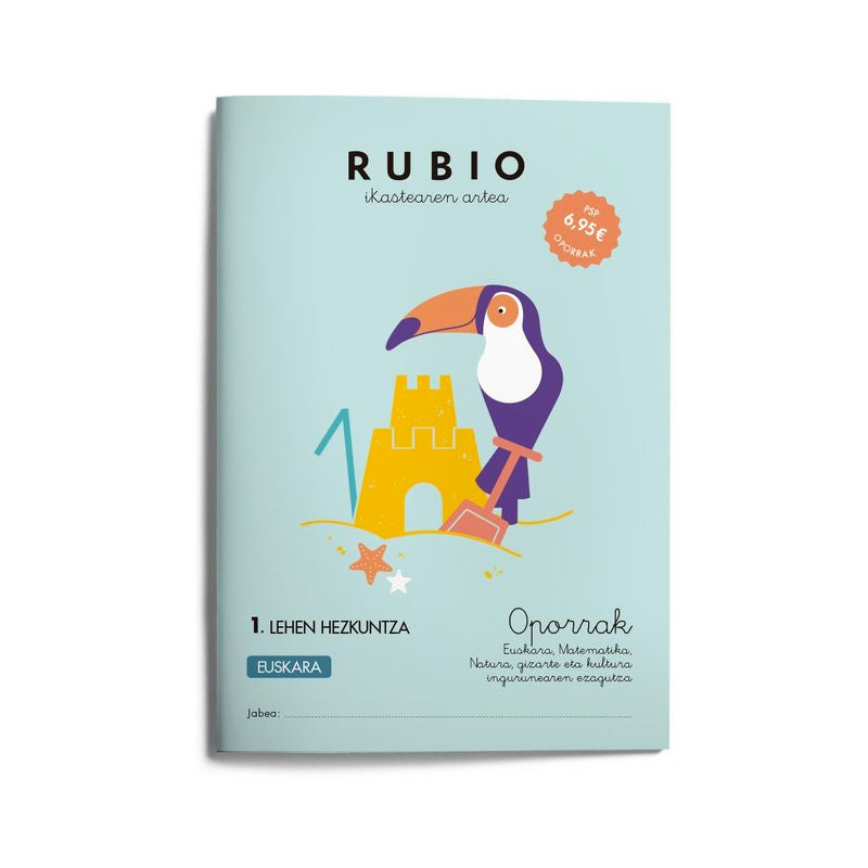 Oporrak euskara LH 1. maila. Batzuk (Editorial Rubio) 9788417427955 Imagen principal del producto