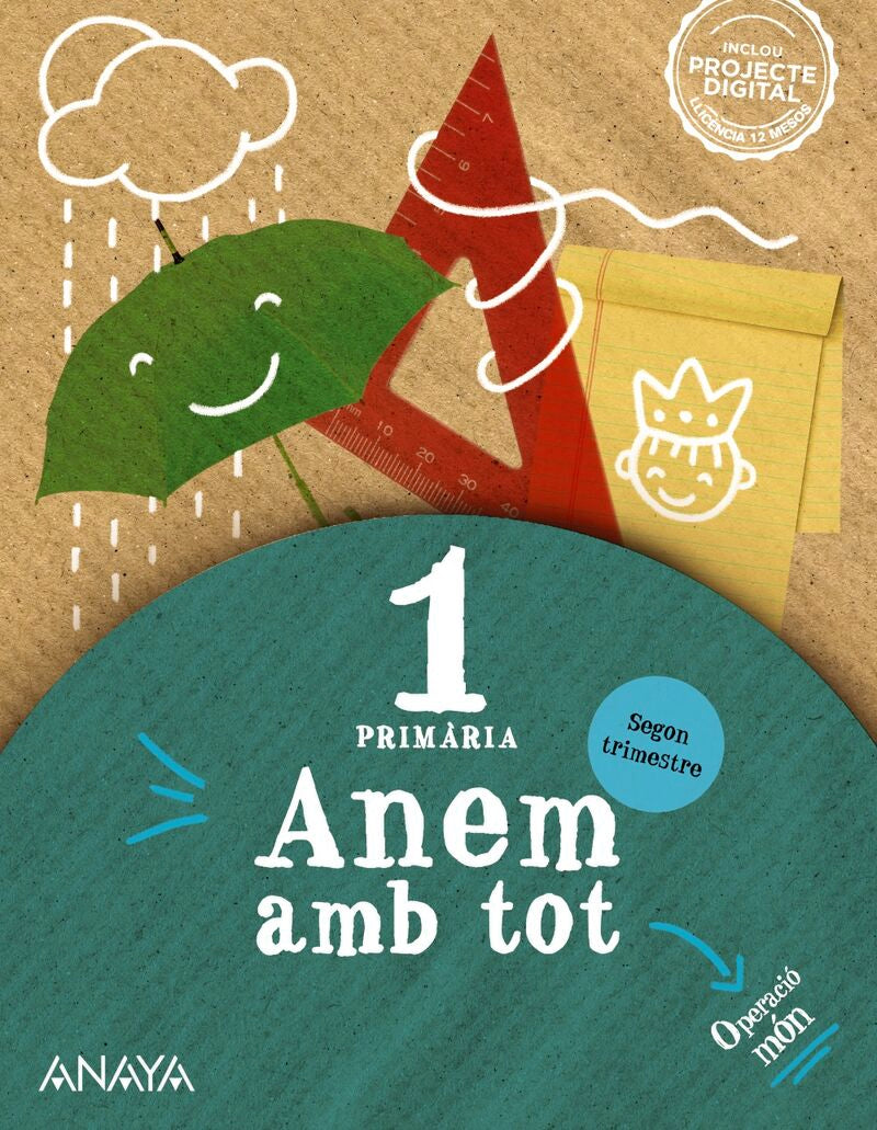 EP 1 - Anem Amb Tot 2 Trim - Operacio Mon (c. Val) (Anaya) - 9788469898277 Imagen principal del producto
