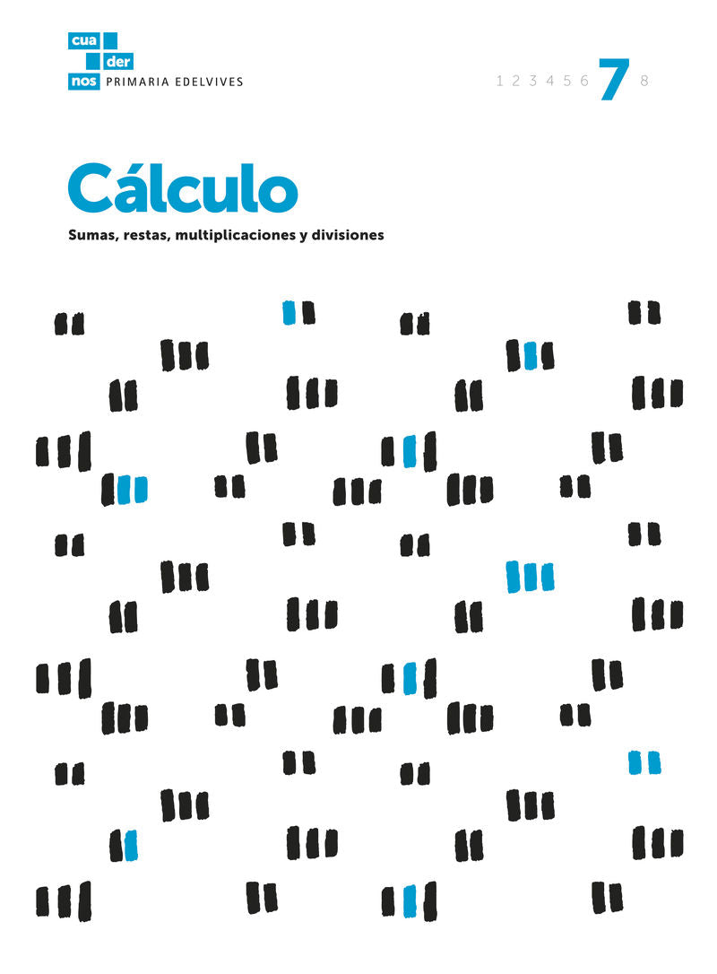 Cuadernos Cálculo 7. Aa. Vv. (Editorial Luis Vives (Edelvives)) 9788414006924