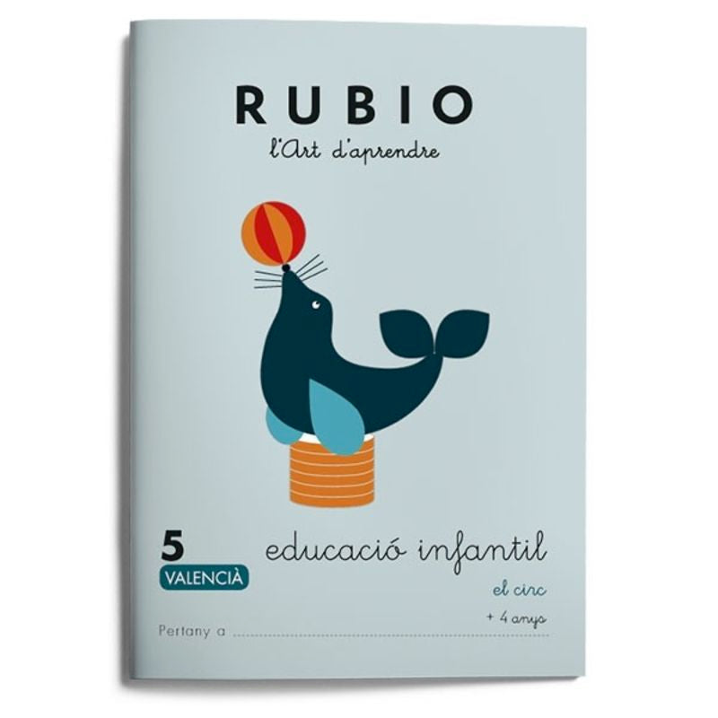 Educació Infantil 5. El circ (valencià). Aa. Vv. (Editorial Rubio) 9788416744985 Imagen principal del producto