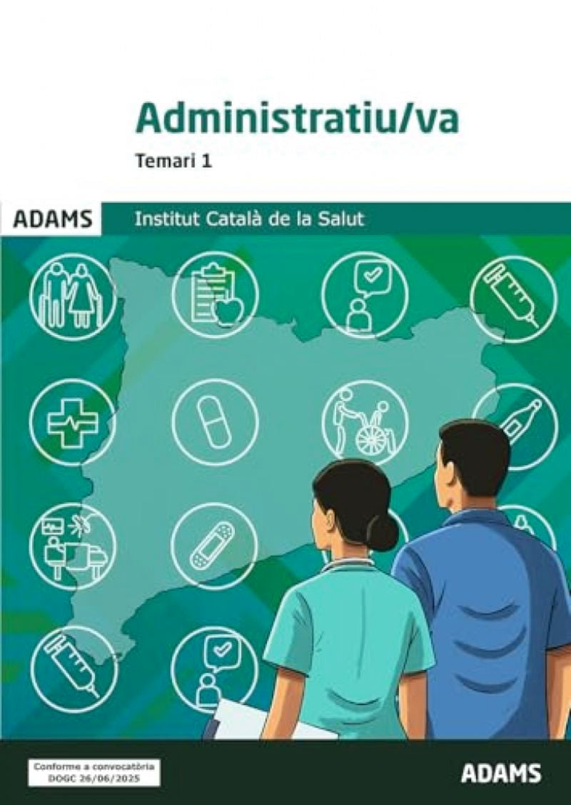 Temari 1 Administratiu-va Institut Català de la Salut Imagen principal del producto