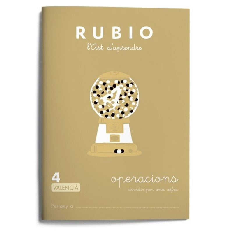 Operacions RUBIO 4 (valencià). Aa. Vv. (Editorial Rubio) 9788416744510