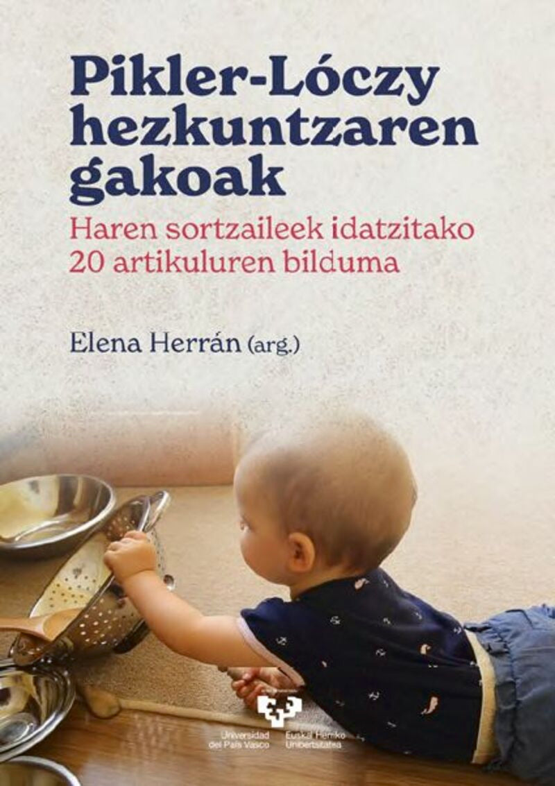 Pikler-Lóczy hezkuntzaren gakoak: Haren sortzaileek idatzitako 20 artikuluren bilduma. Herran Izagirre, Elena (ed. ) (Universidad del País Vasco) 9788413194875