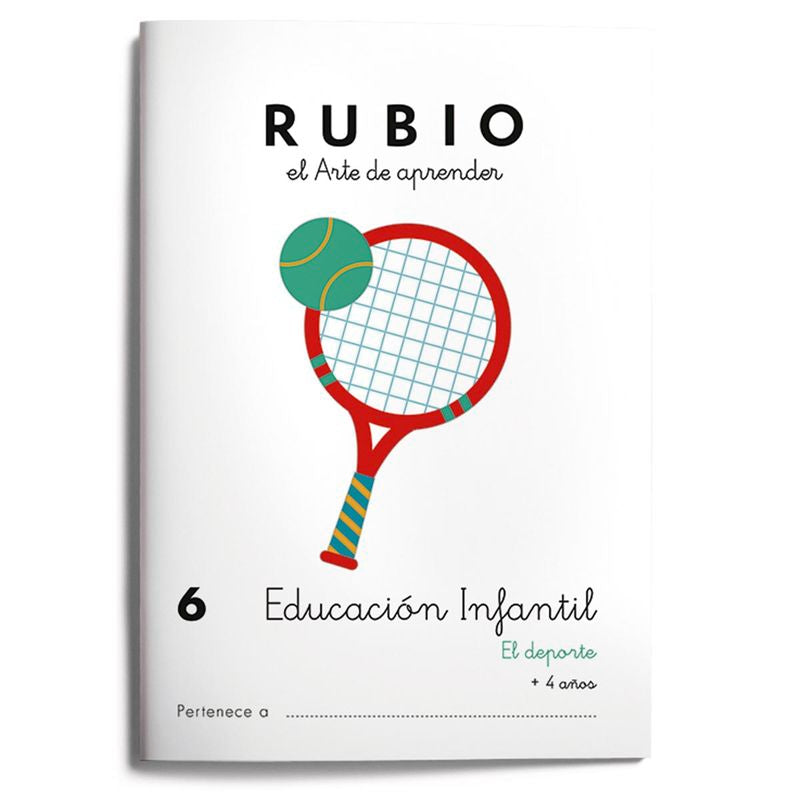 Educación Infantil 6. El deporte. Aa. Vv. (Editorial Rubio) 9788410418011