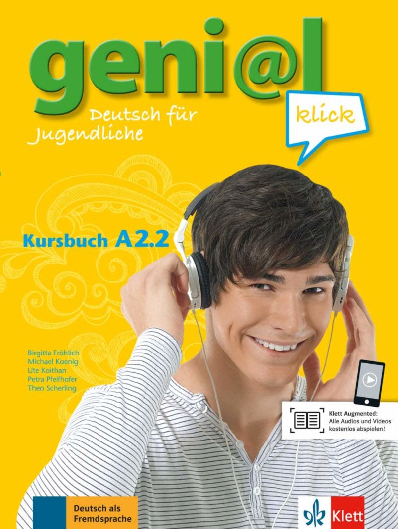 geni@l klick a2.2, libro del alumno con audio online. Aa. Vv. (Ernst Klett Sprachen GmbH) 9783126052764 Imagen principal del producto