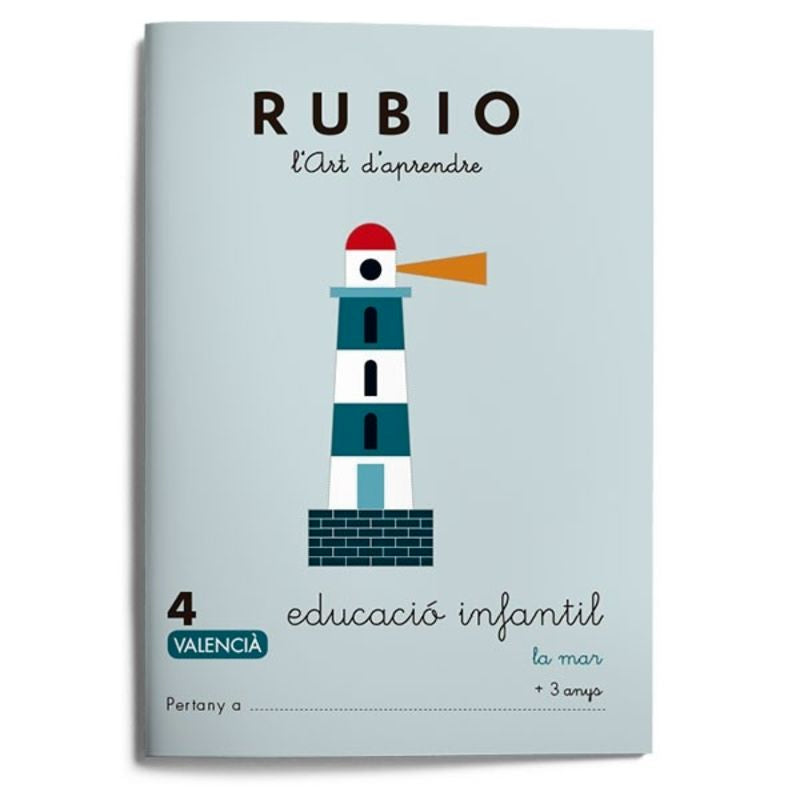 Educació Infantil 4. La mar (valencià). Aa. Vv. (Editorial Rubio) 9788416744978