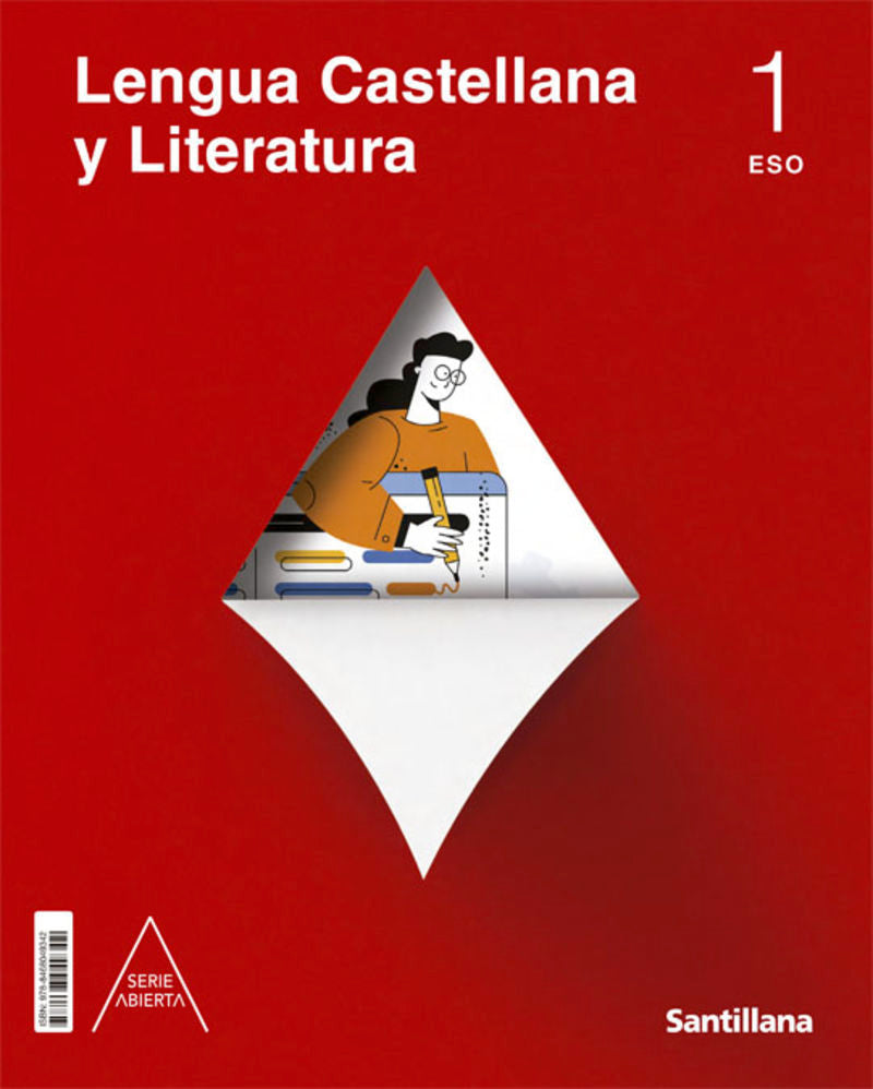 LENGUA CASTELLANA Y LITERATURA SERIE ABIERTA 1 ESO. Aa. Vv. (Santillana Educación, S.L.) 9788468049342