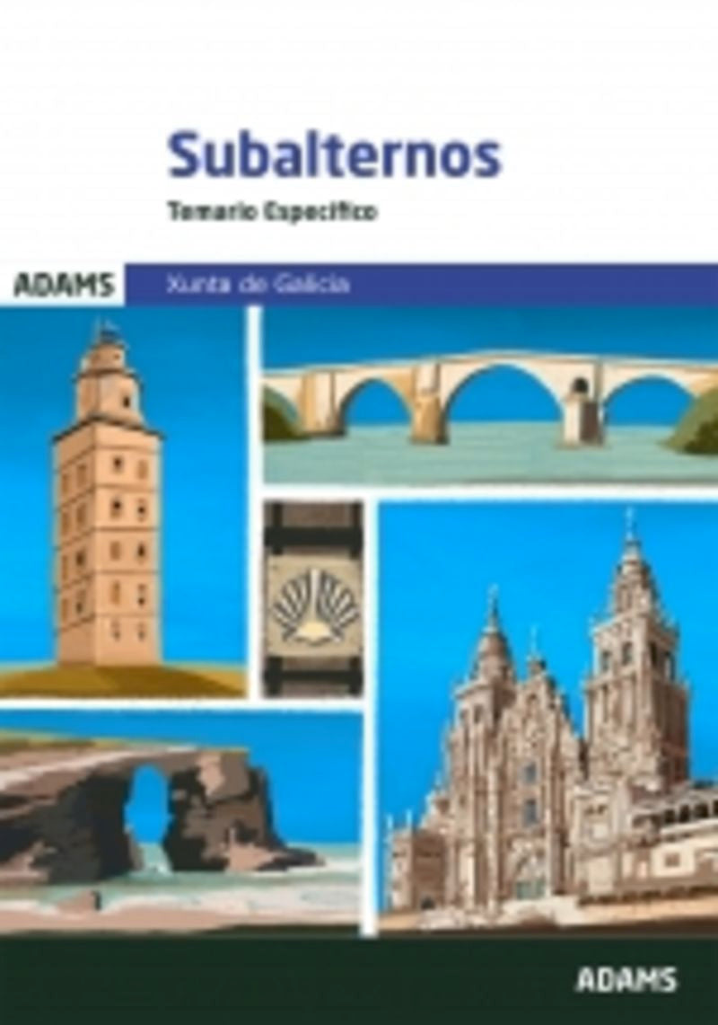 Temario Específico Subalternos Xunta de Galicia Imagen principal del producto