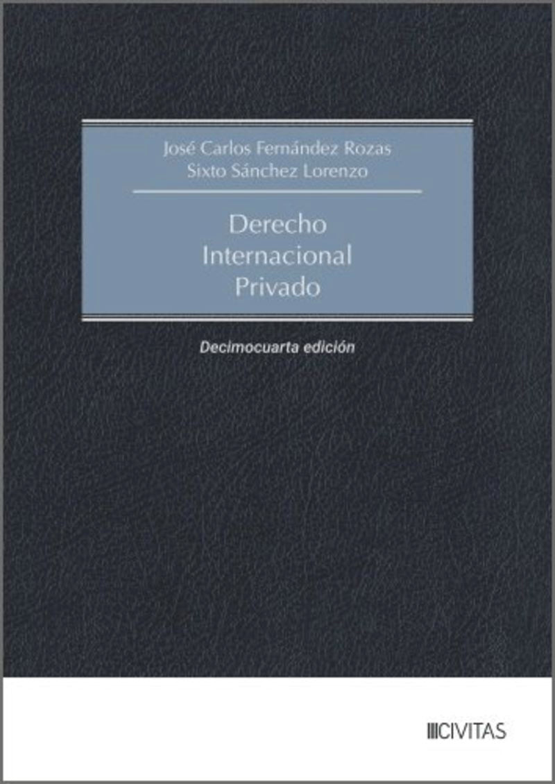 (14 Ed) Derecho Internacional Privado (Civitas) - 9788410858367