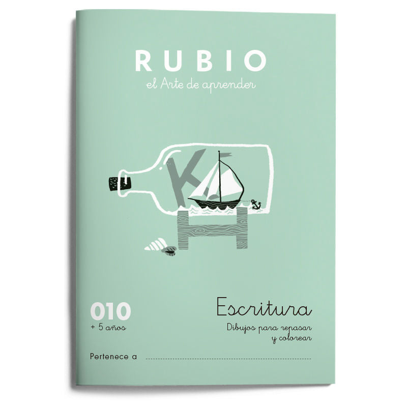 Escritura RUBIO 010 (dibujos). Rubio Silvestre, Ramon (Editorial Rubio) 9788417427511