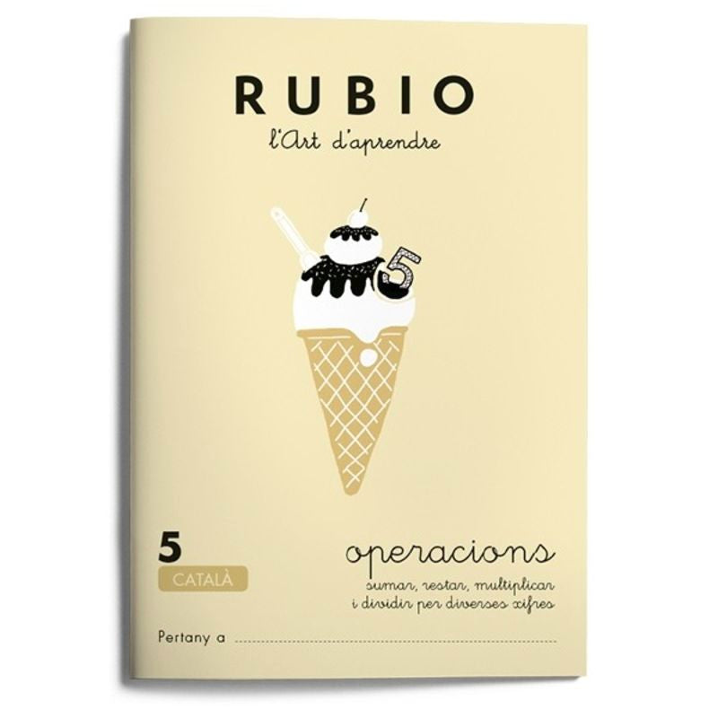 Operacions 5 (Cuad. Rubio) - 9788489773080