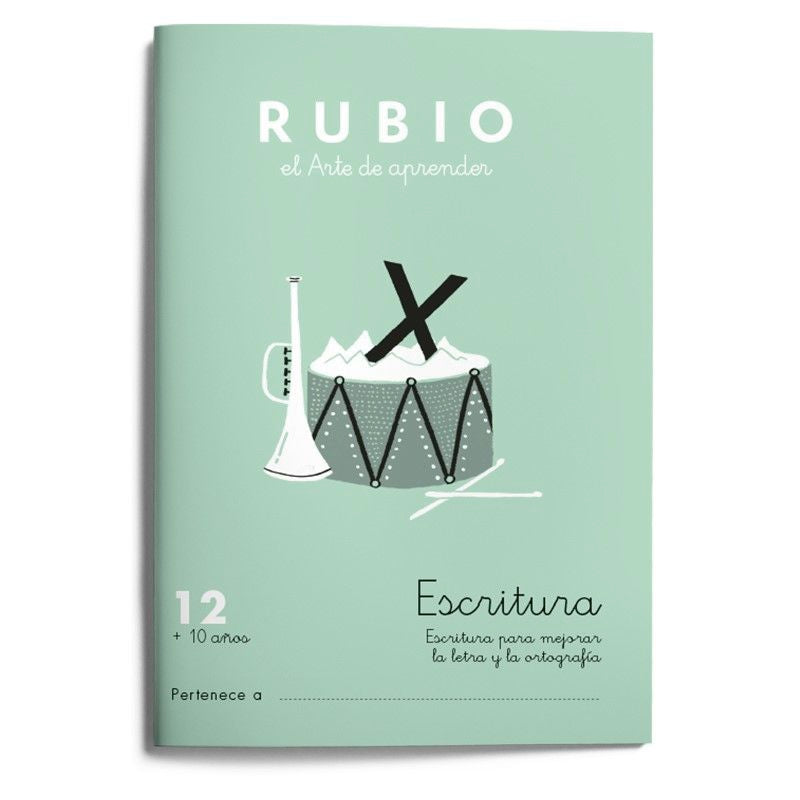 Escritura RUBIO 12. Rubio Silvestre, Ramon (Editorial Rubio) 9788417427634 Imagen principal del producto