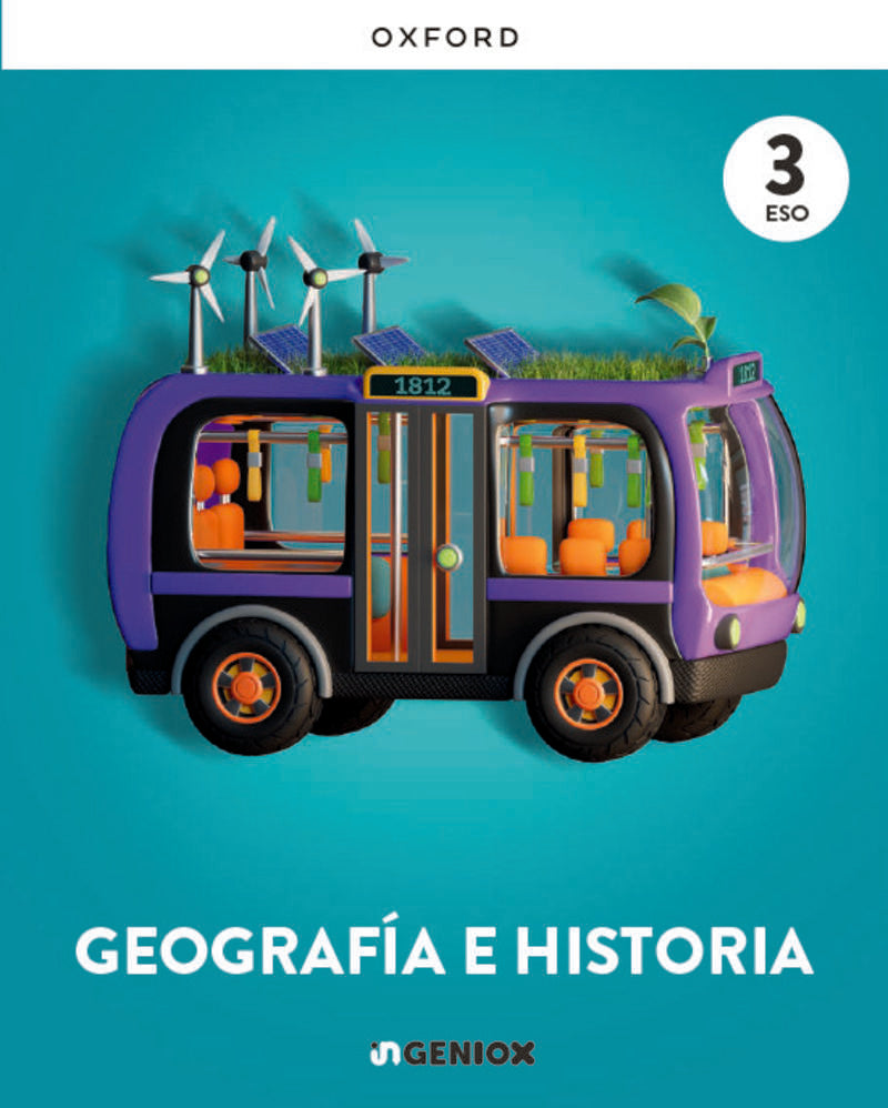ESO 3 - Geografía e Historia (cyl) - Ingeniox (Oxford University Press) - 9780190567149