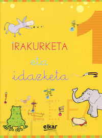 Irakurketa eta idazketa koadernoa 1: (Material complementario). Imaz, Lurdes (Elkar) 9788497833868