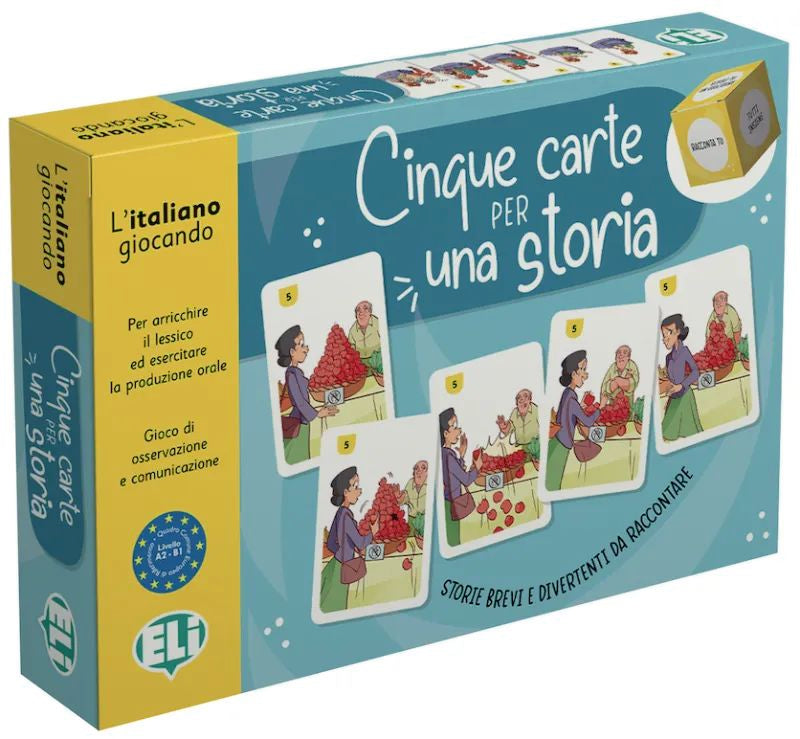 Cinque Carte Per Una Storia - A2-B1 (Juego). Aa. Vv. ((Eli) European Language Instit) 9788853645104