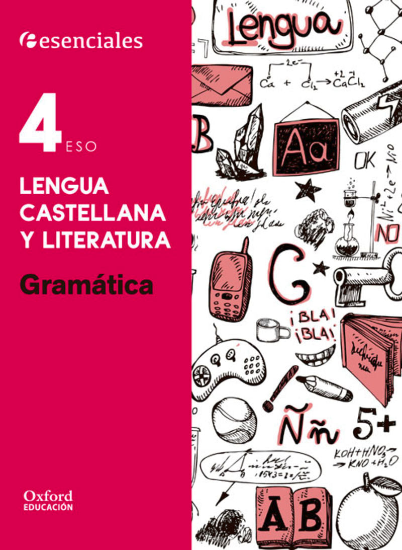 ESO 4 - Lengua y Literatura - Gramática - Esenciales (Oxford University Press) - 9780190502935 Imagen principal del producto
