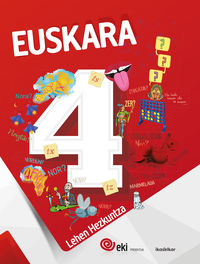 EKI LH 4. Euskara 4 (Pack). Batzuk (Ikaselkar) 9788417538316 Imagen principal del producto