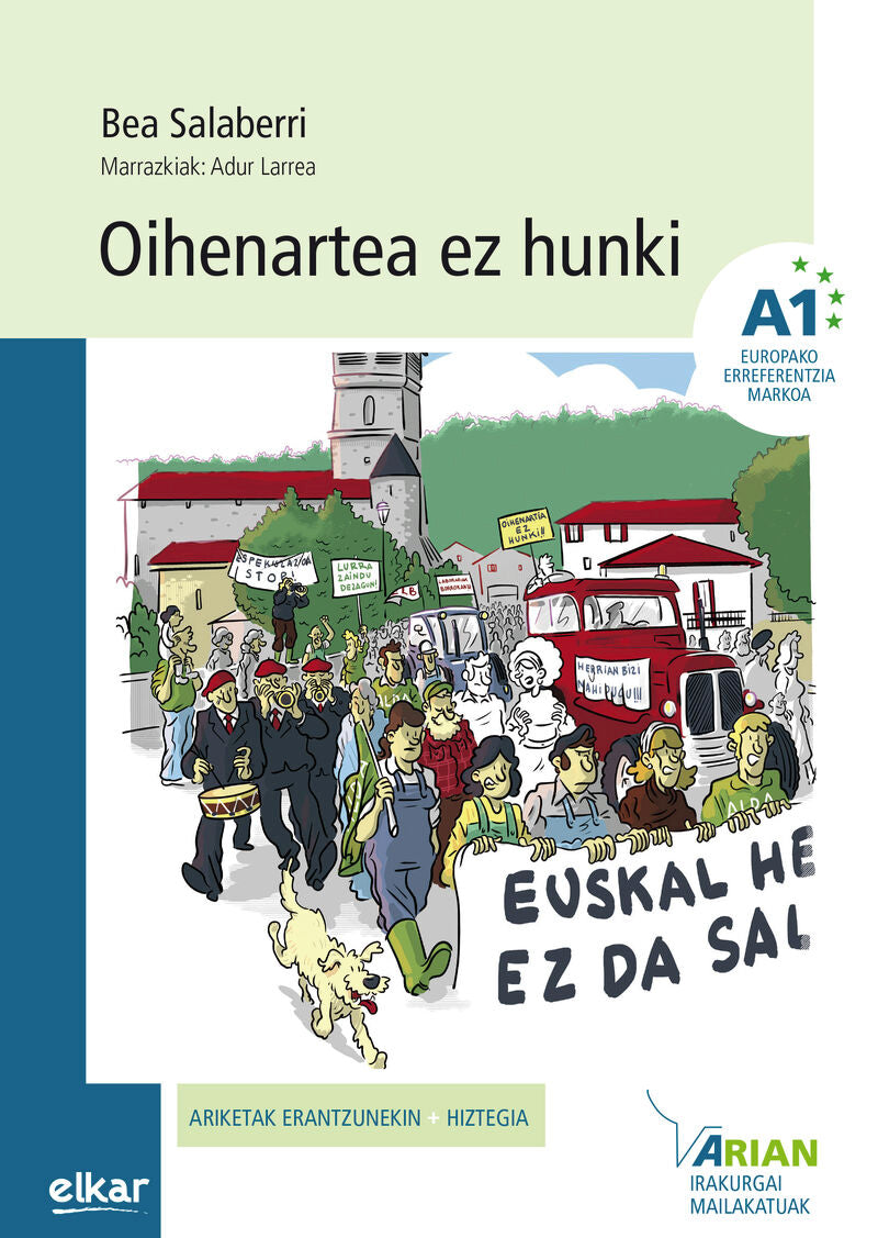 Oihanartea ez hunki - A1. Larrea, Adur (il. ), Salaberri, Bea (Elkar) 9788413603506