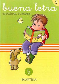 Buena letra, escritura cursiva, 5 Educación Primaria. Sabate Rodie, Teresa (Salvatella) 9788472104464 Imagen principal del producto