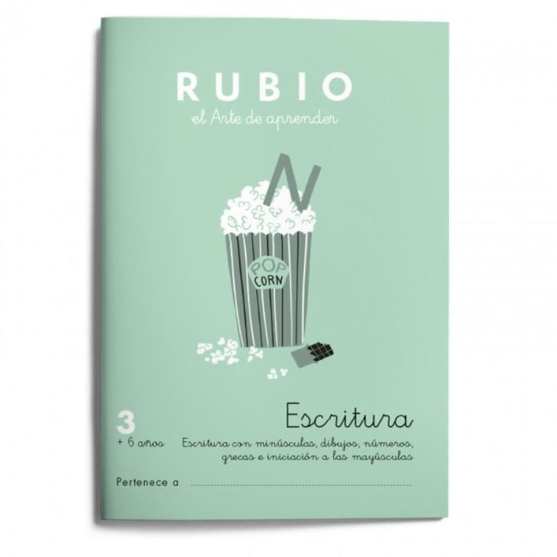 Escritura RUBIO 3. Rubio Silvestre, Ramon (Editorial Rubio) 9788417427542