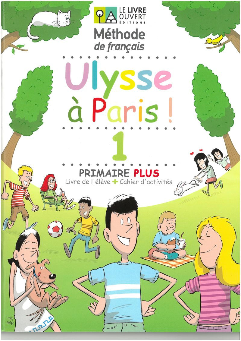 Ulysse a Paris 1 (+cahier) (Le Livre Ouvert) - 9786185258948