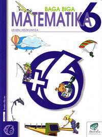 Txanela 6 - Matematika 6. Batzuk (Ikaselkar) 9788497831147 Imagen principal del producto