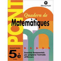 EP 5 - Matemàtiques - Pont (canvi de Curs) (Nadal) - 9788478874552