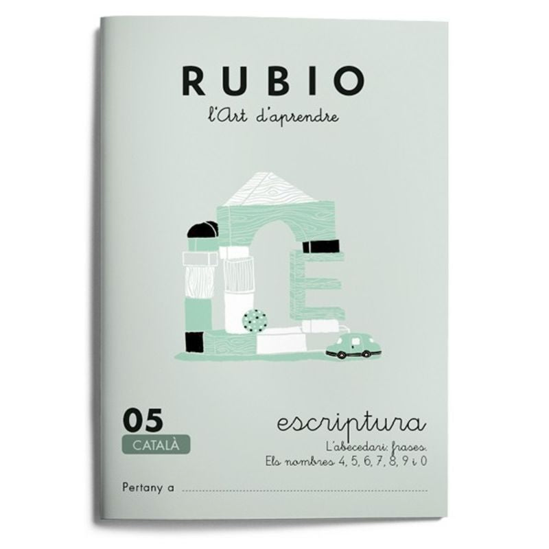 Escriptura RUBIO 05 (català). Aa. Vv. (Editorial Rubio) 9788489773455