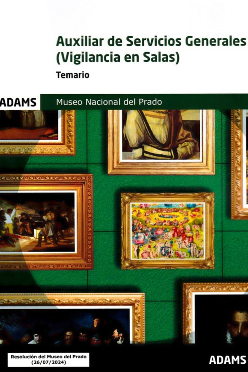 Temario Auxiliar de Servicios Generales (Vigilancia de Salas) Museo Nacional del Prado Imagen principal del producto