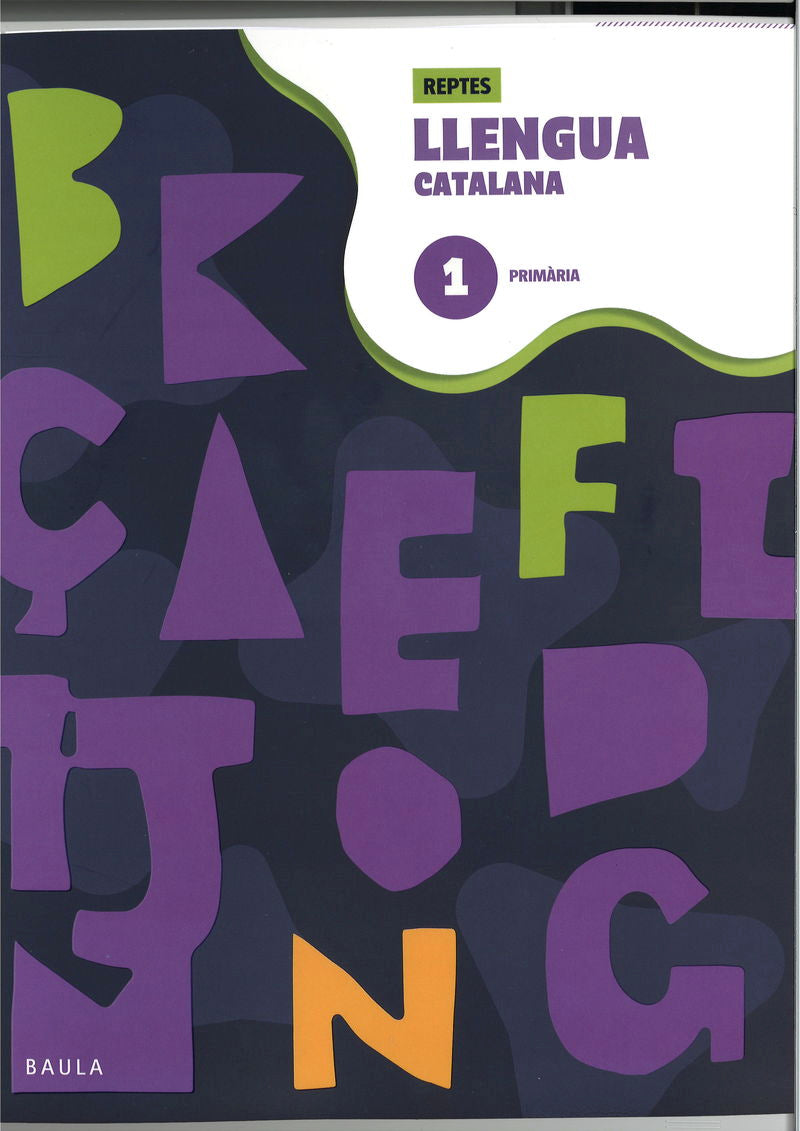 Quadern de Llengua catalana 1 Primària - Reptes. Aa. Vv. (Edicions Baula) 9788447954308
