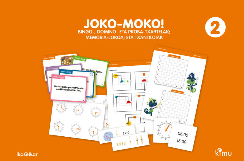 Kimu LH 2 Matematika. Joko-moko. Batzuk (Ikaselkar) 9788418978227 Imagen principal del producto