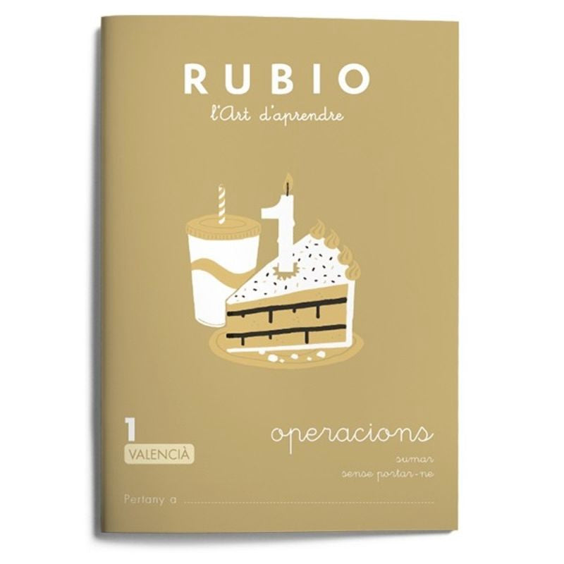 Operacions RUBIO 1 (valencià). Aa. Vv. (Editorial Rubio) 9788416744442