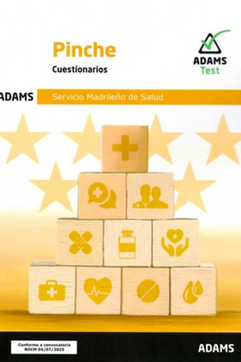 Cuestionarios Pinche Servicio Madrileño de Salud Imagen principal del producto