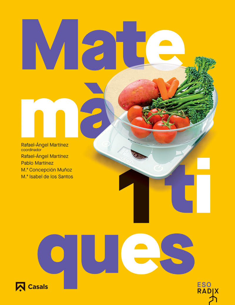 Matemàtiques 1º ESO Cat/val/bal 26 Radix (Casals) - 9788421883310