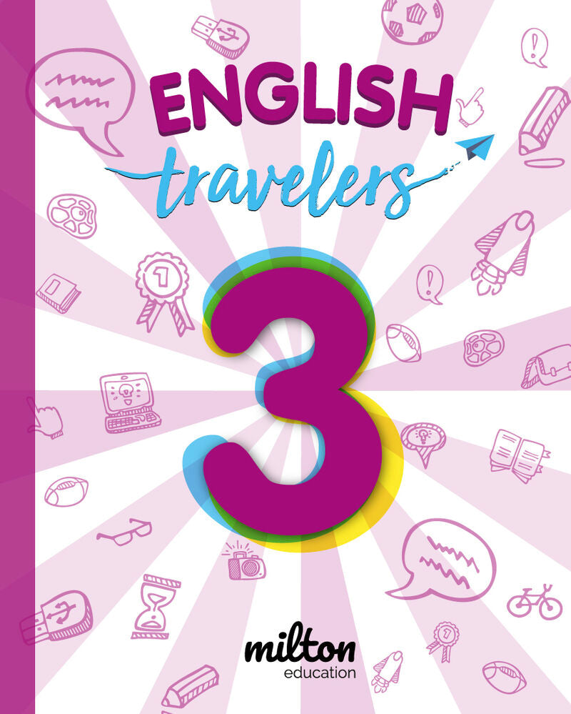 Travelers Red 3 - English Language 3 Primaria. Emmons, Casey (Milton Education) 9788494596315